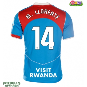 Atletico Madrid Marcos Llorente #14 Tredje Tröja Kvinnor 2025-26 Kortärmad